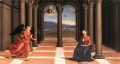 The Annunciation Oddi altar predella Renaissance master Raphael